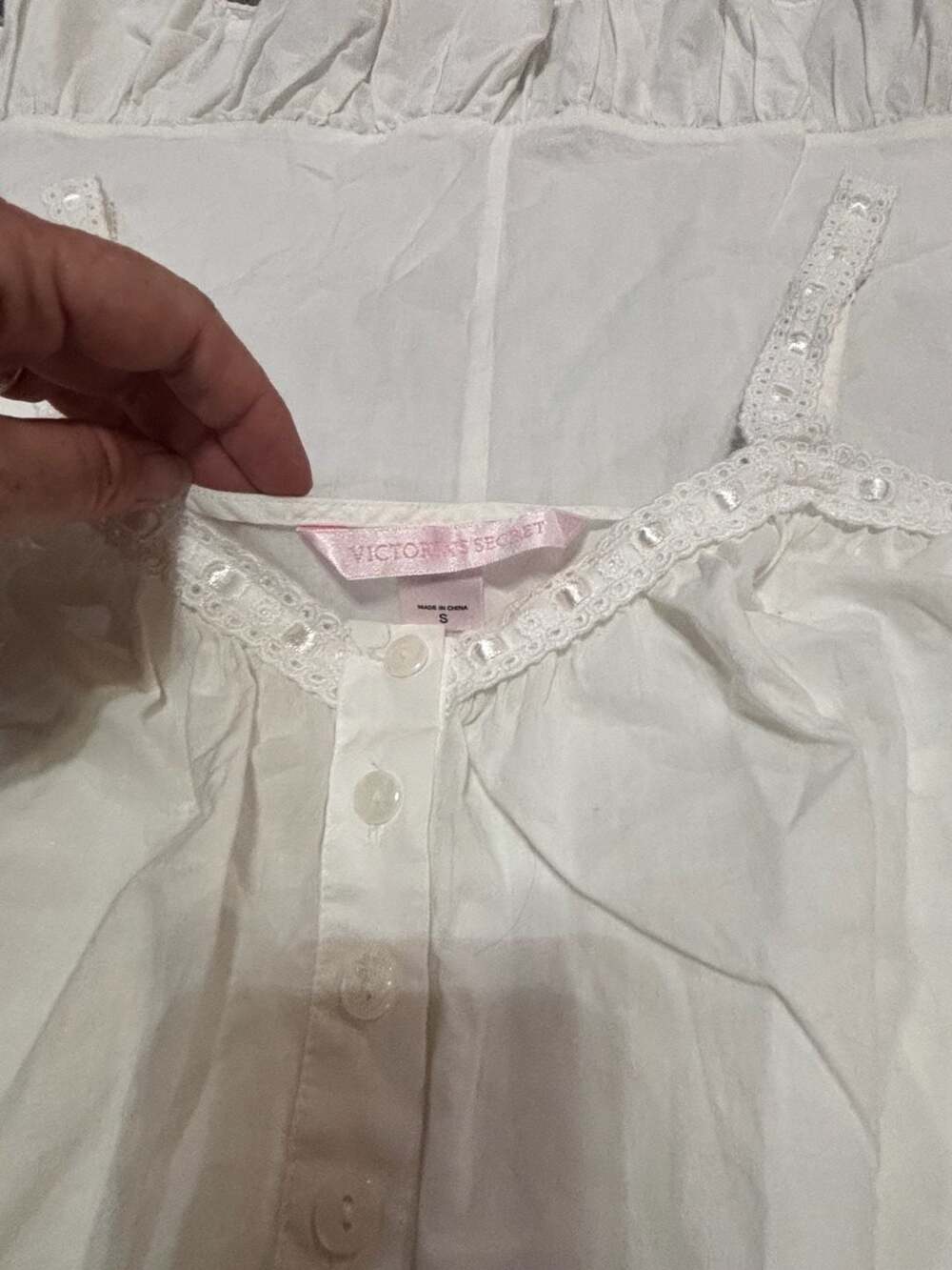 Victoria's Secret vintage cotton nightgown Size S